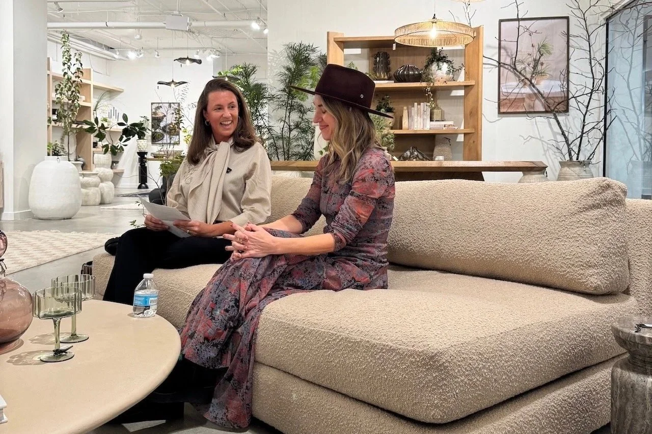 Accent Decor + Amy Pigliacampo Panel at High Point 2026 