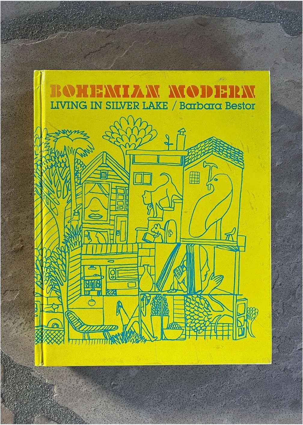 Yellow-and-green cover of Barbara Bestor’s book Bohemian Modern