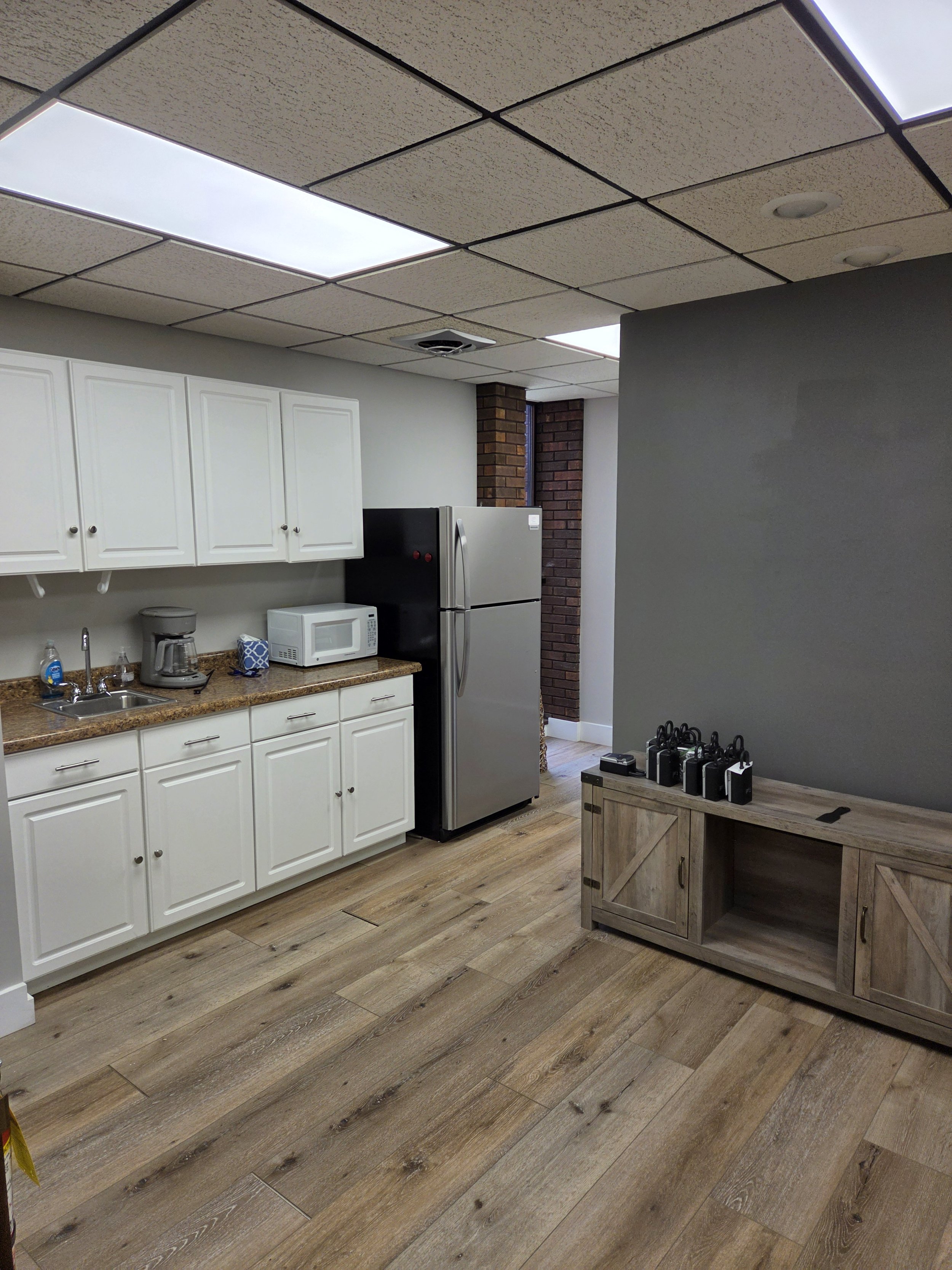 Kitchen and break room