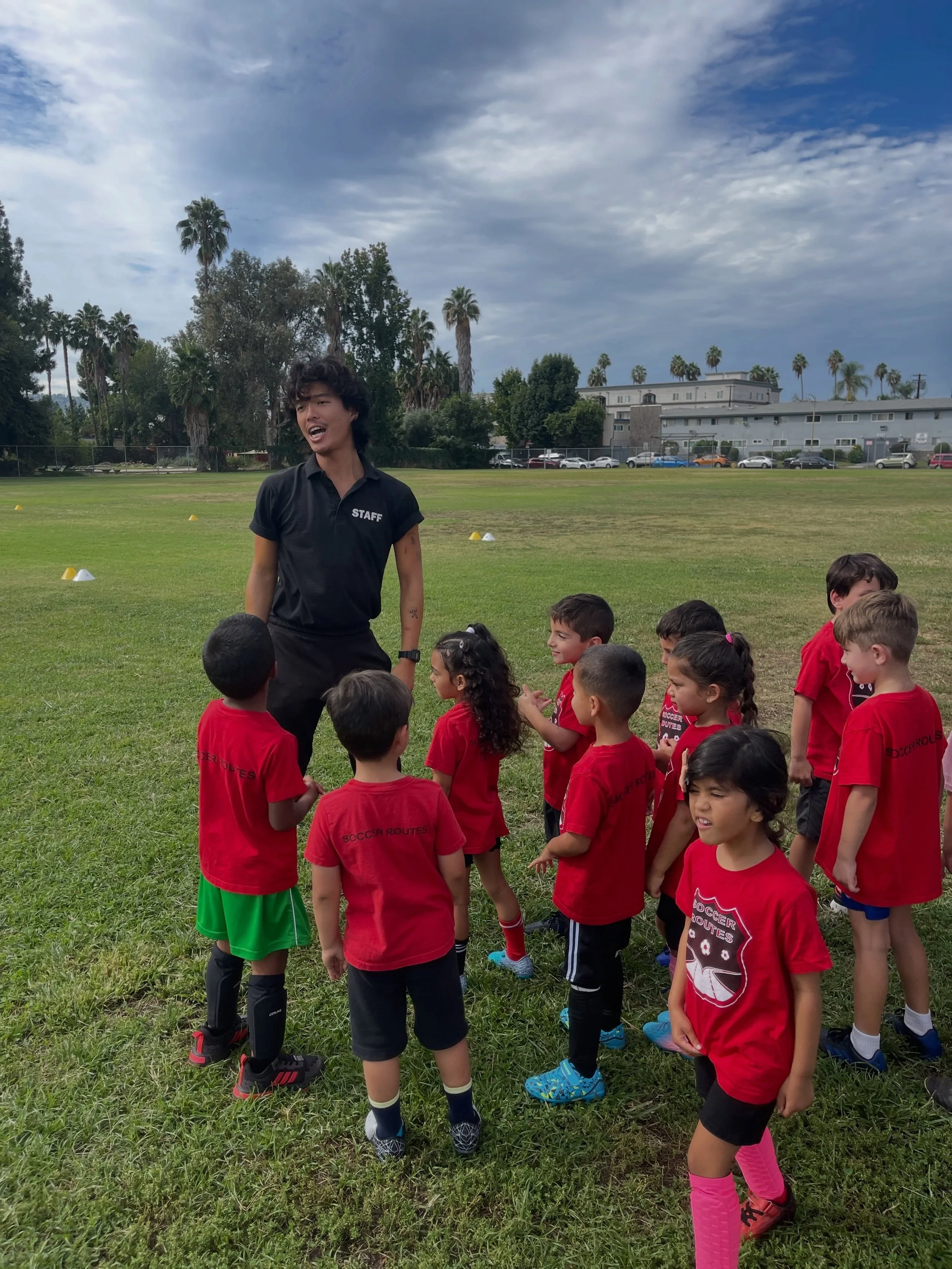 The game starts here ⚽

#youthsoccer #soccerroutes #socceracademy