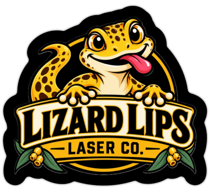Lizard Lips Sticker
