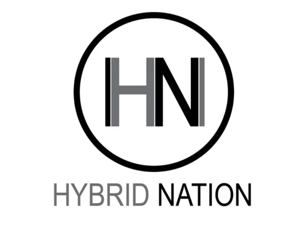 Hybrid Nation logo featuring stylized HN initials inside a black circle. Past Pin High Event.