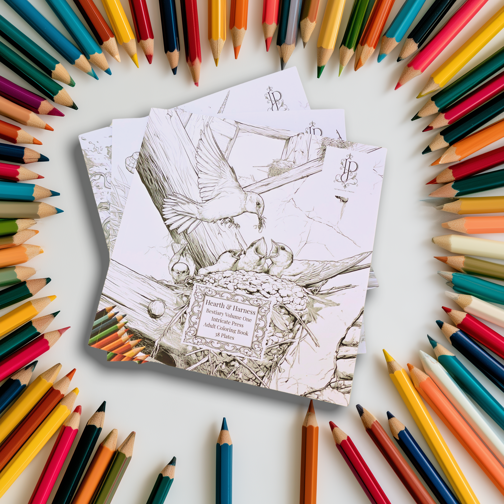 Welcome to the debut of our coloring book collection.