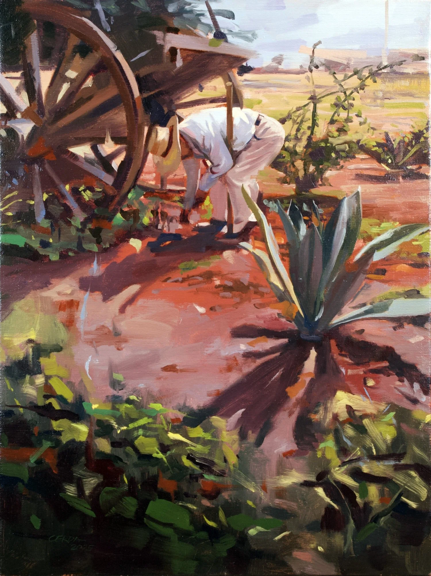 "Tierra de Chente" 24x18 oil on linen