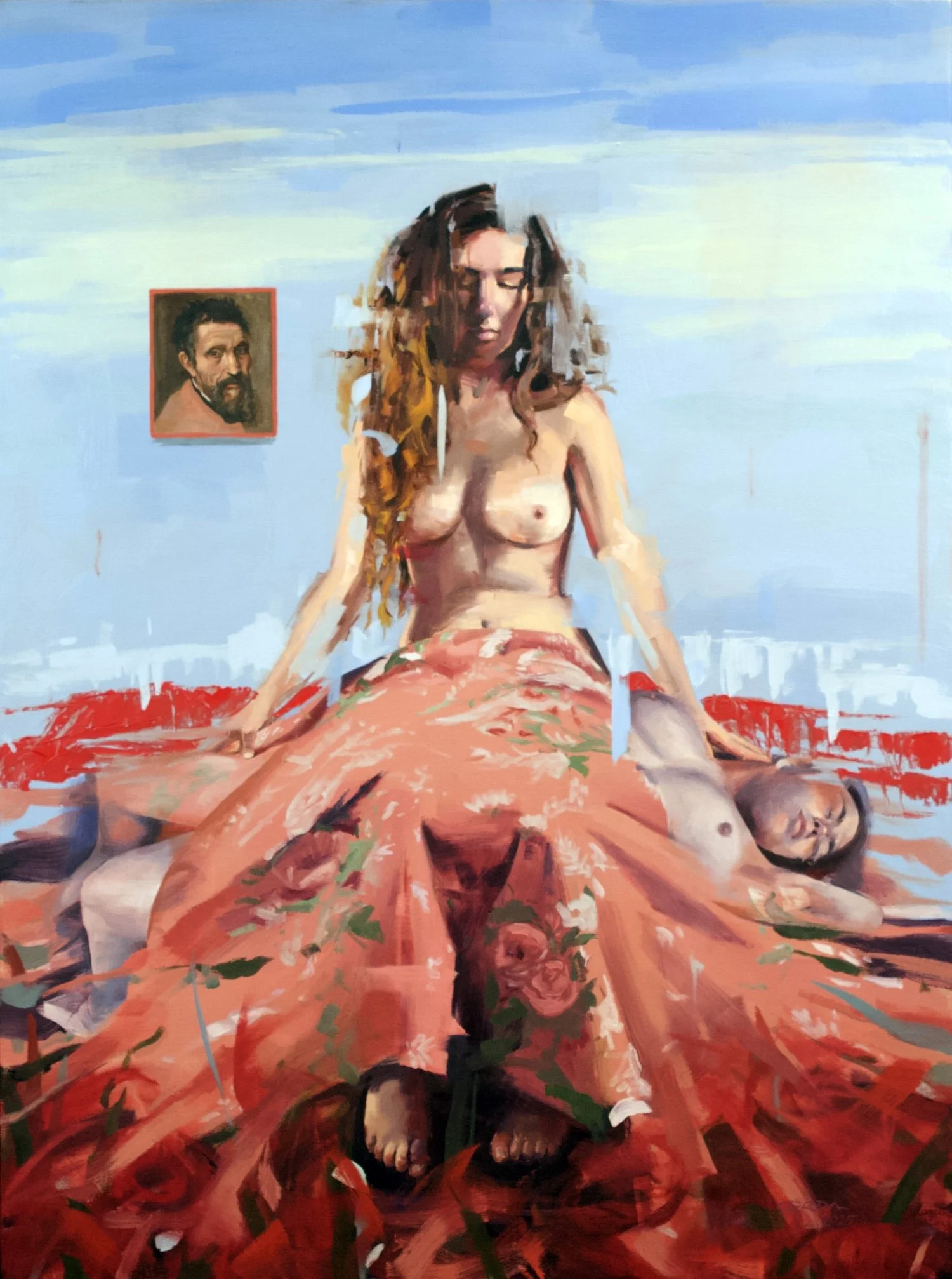 "Inspirations: New and Old" 40x30 oil on linen
