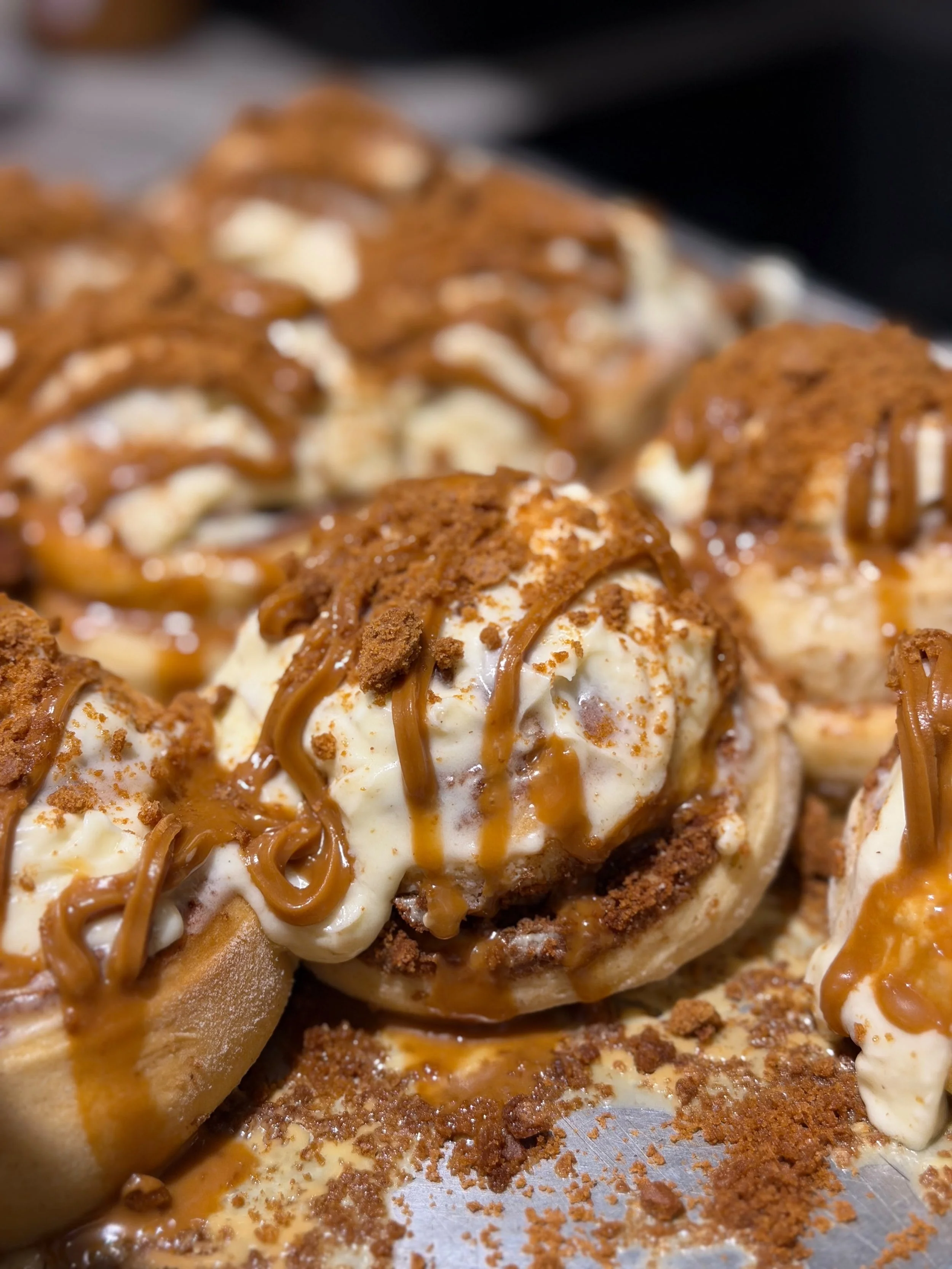 Biscoff Cinnamon Rolls