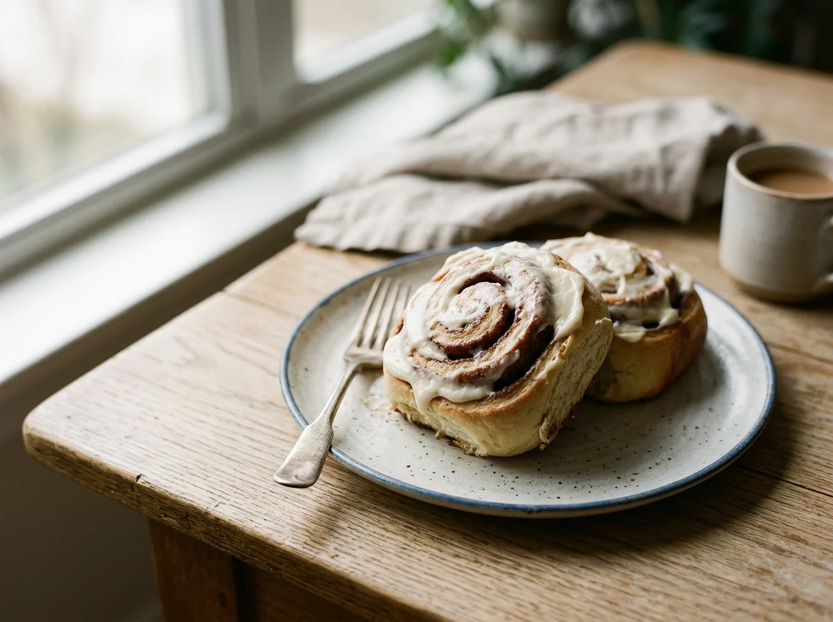 Classic Cream Cheese Cinnamon Roll
