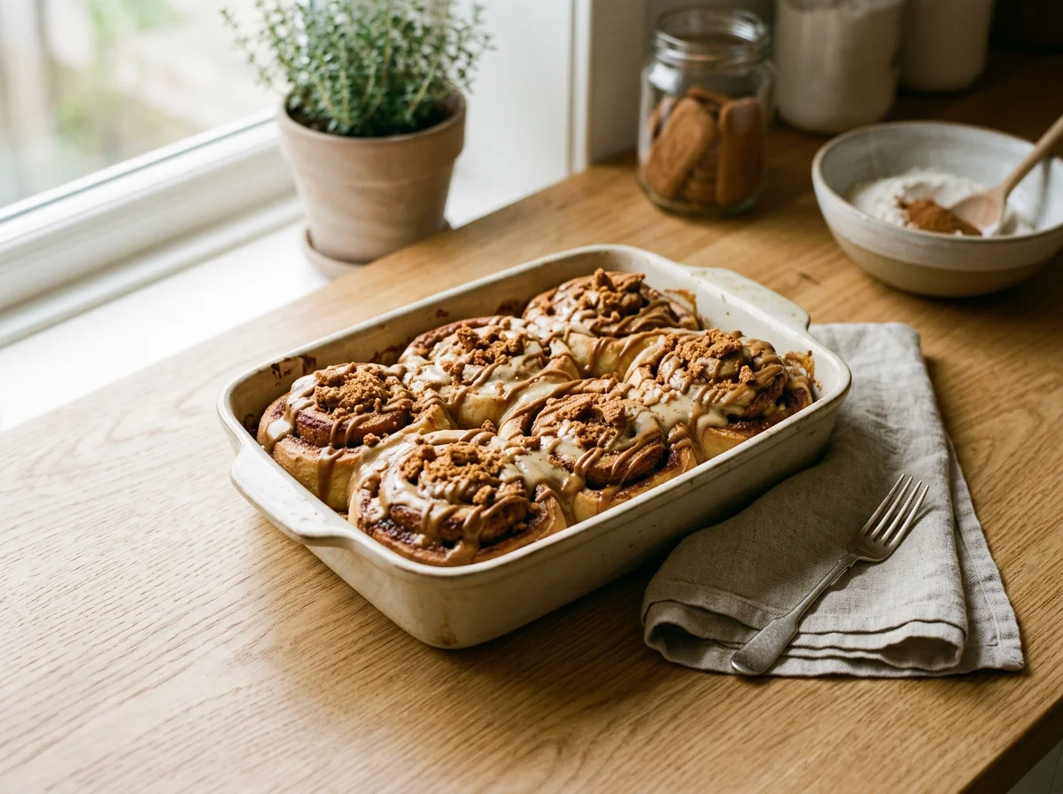 Biscoff Cinnamon Roll