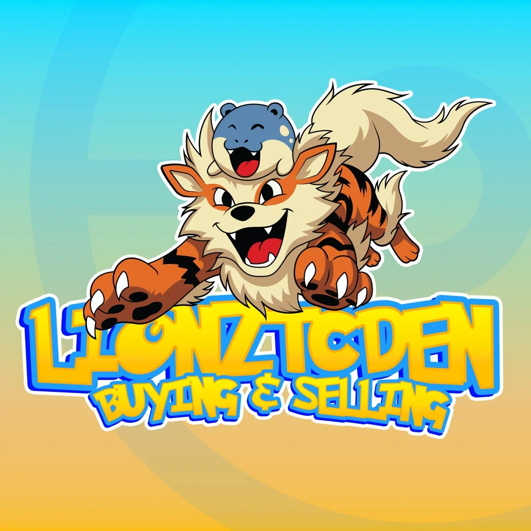 Arcanine and Spheal Pokemon Banner Logo