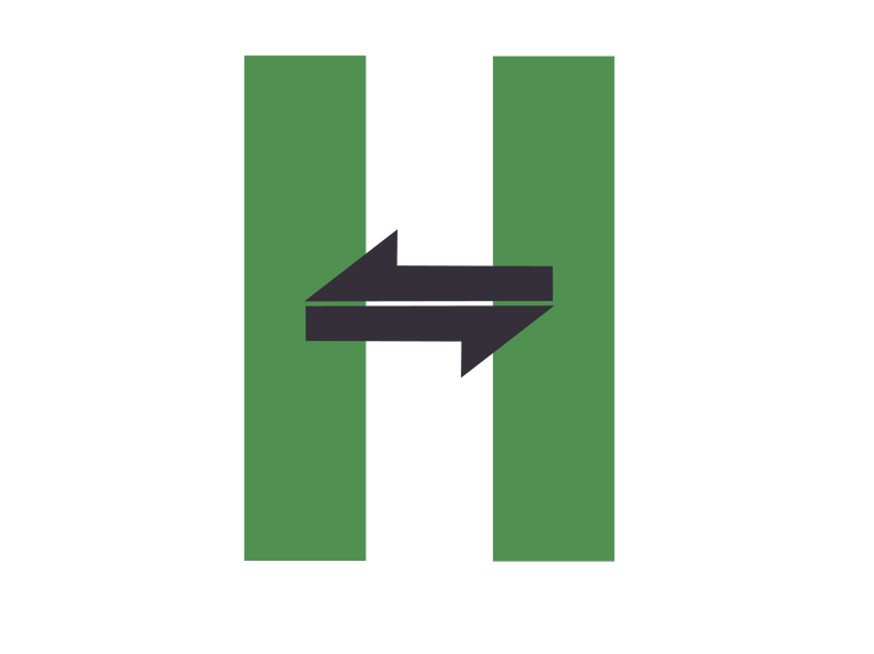 A minimalist logo for Hitchyard.