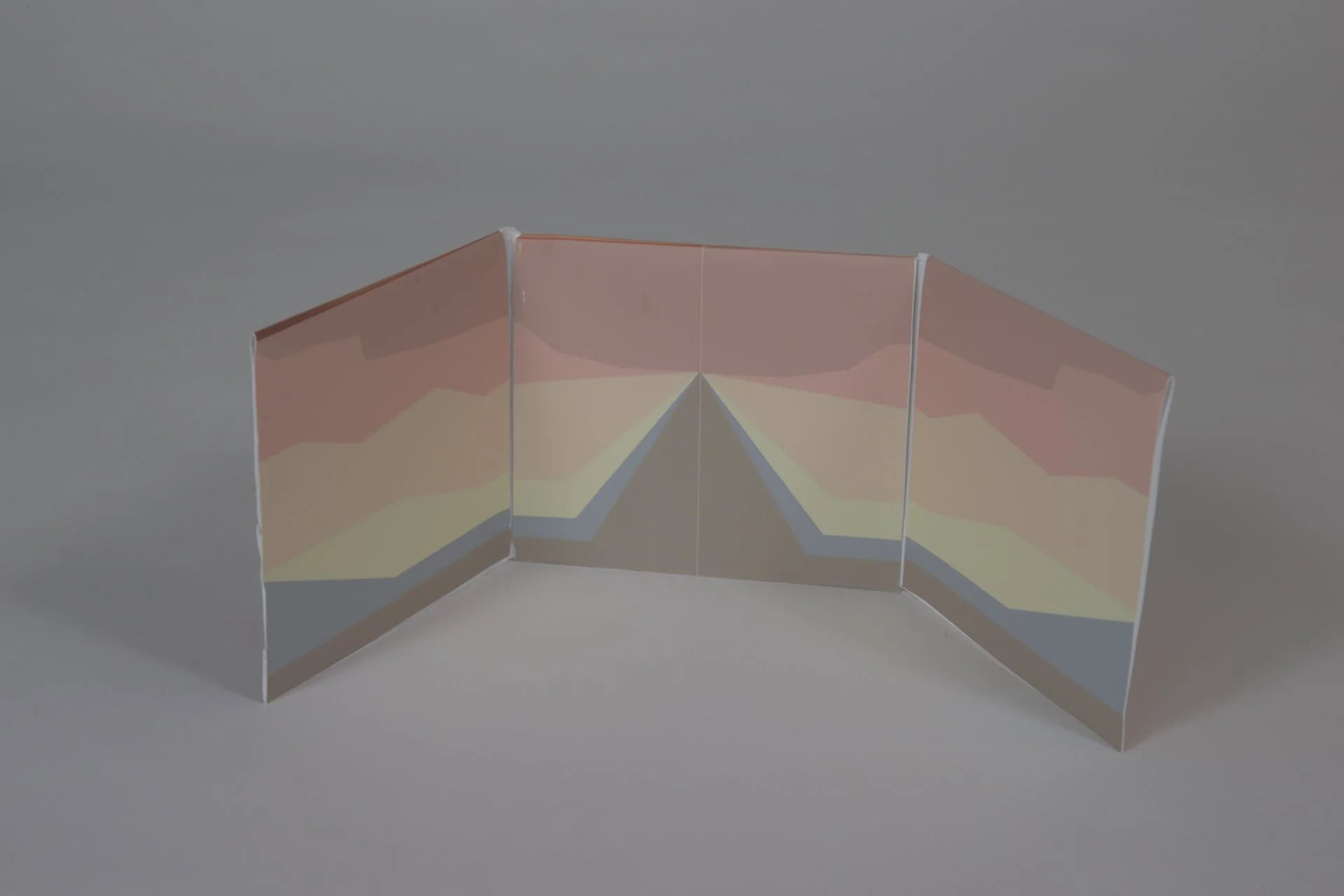 The inside of the album cover.