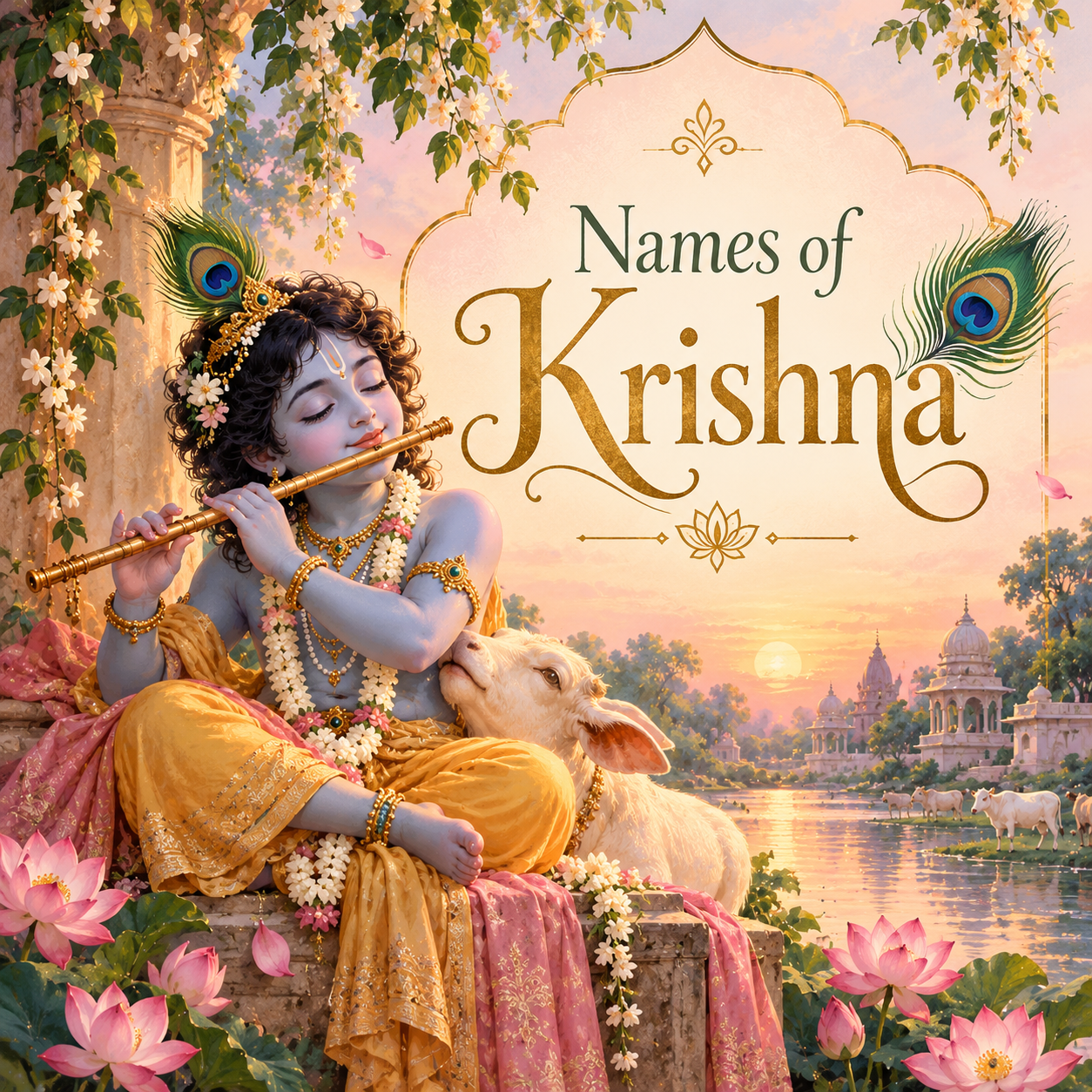 Names of Krishna at Golden Hour.png