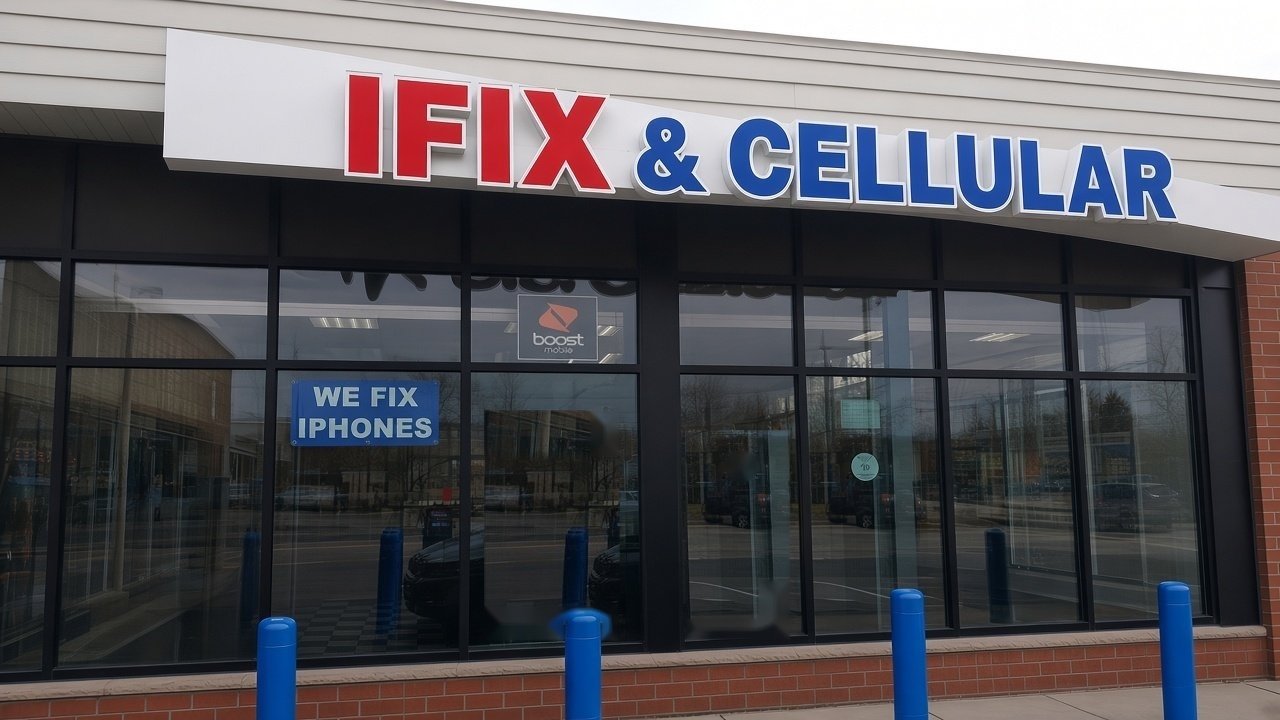 Front of the iFix & Cellular phone repair shop on W Capitol Dr in Milwaukee