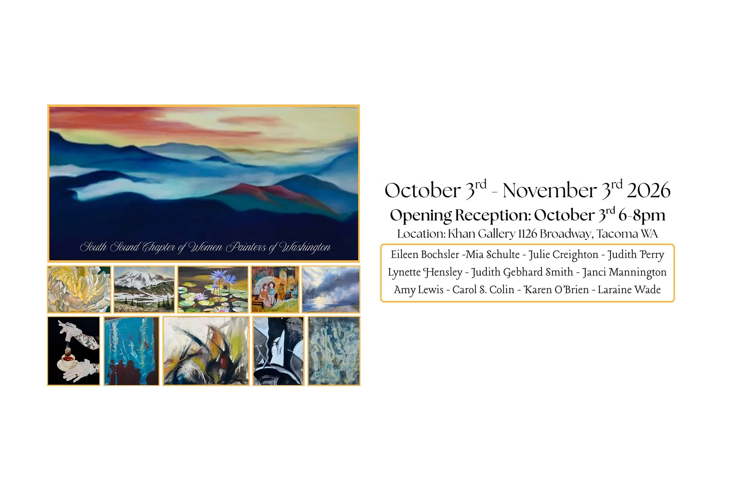 Women Painters of Washington Exhibition