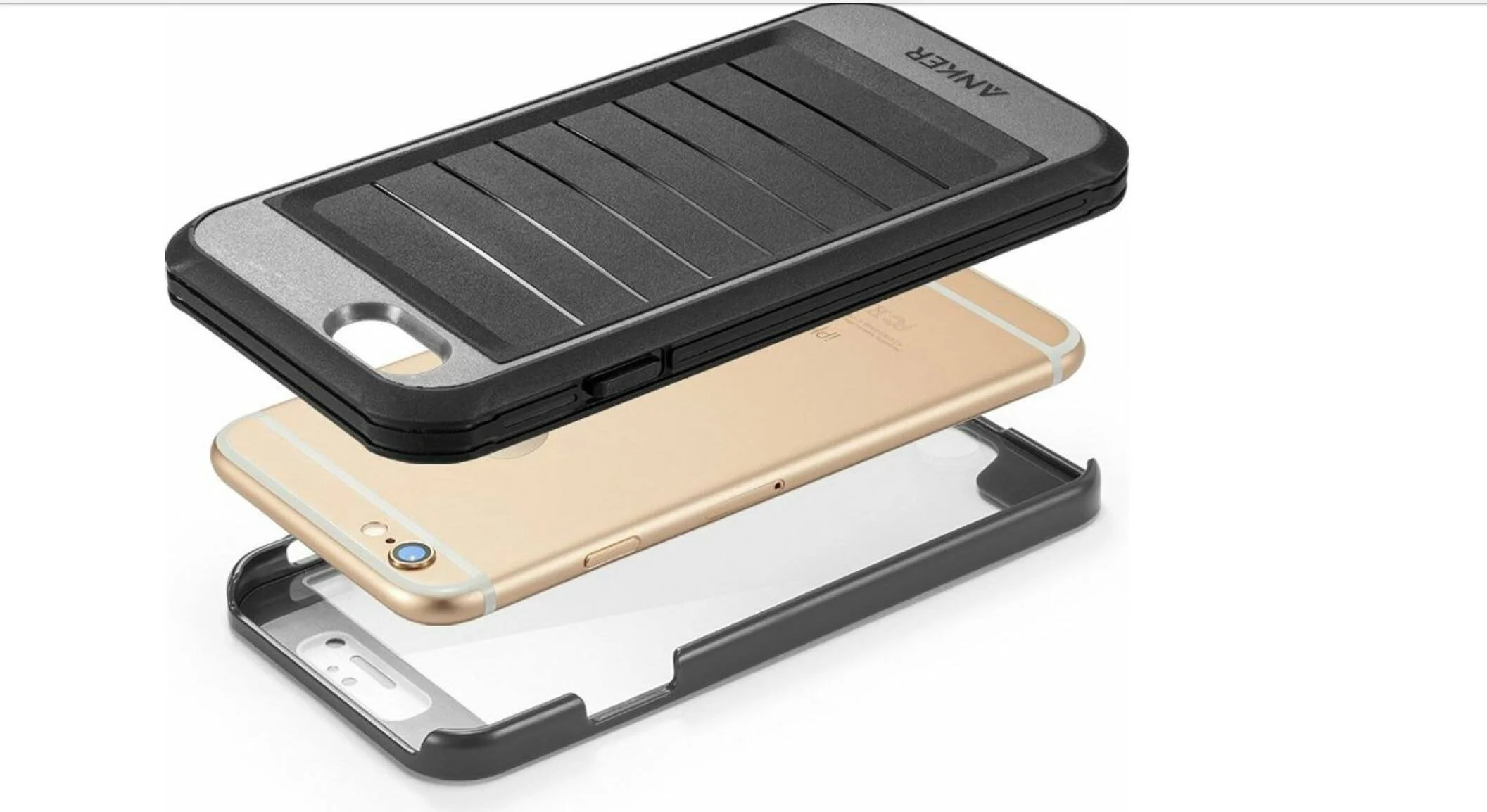 [Anker iPhone 6 Case Sale! 50% OFF] Ultra Protective Case With Built-in Clear Screen Protector for iPhone 6 for $7.99 @Amazon $8 OFF