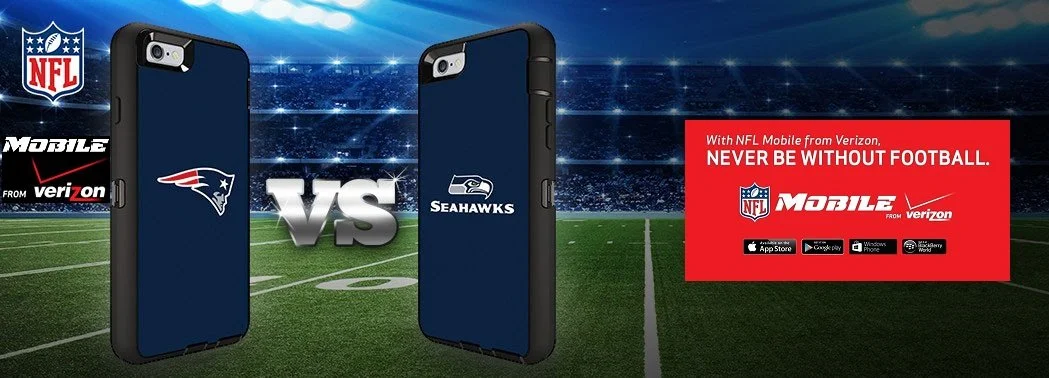 Verizon Wireless NFL mobile has your back - exclusive Super Bowl mobile access for customers