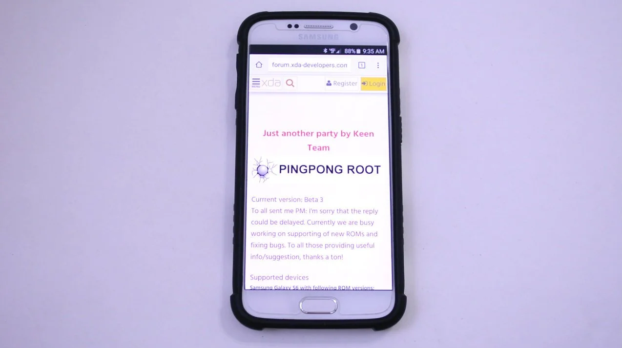 How to root the Galaxy S6