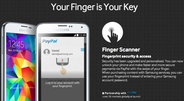 Fingerprint scanner native to Android?