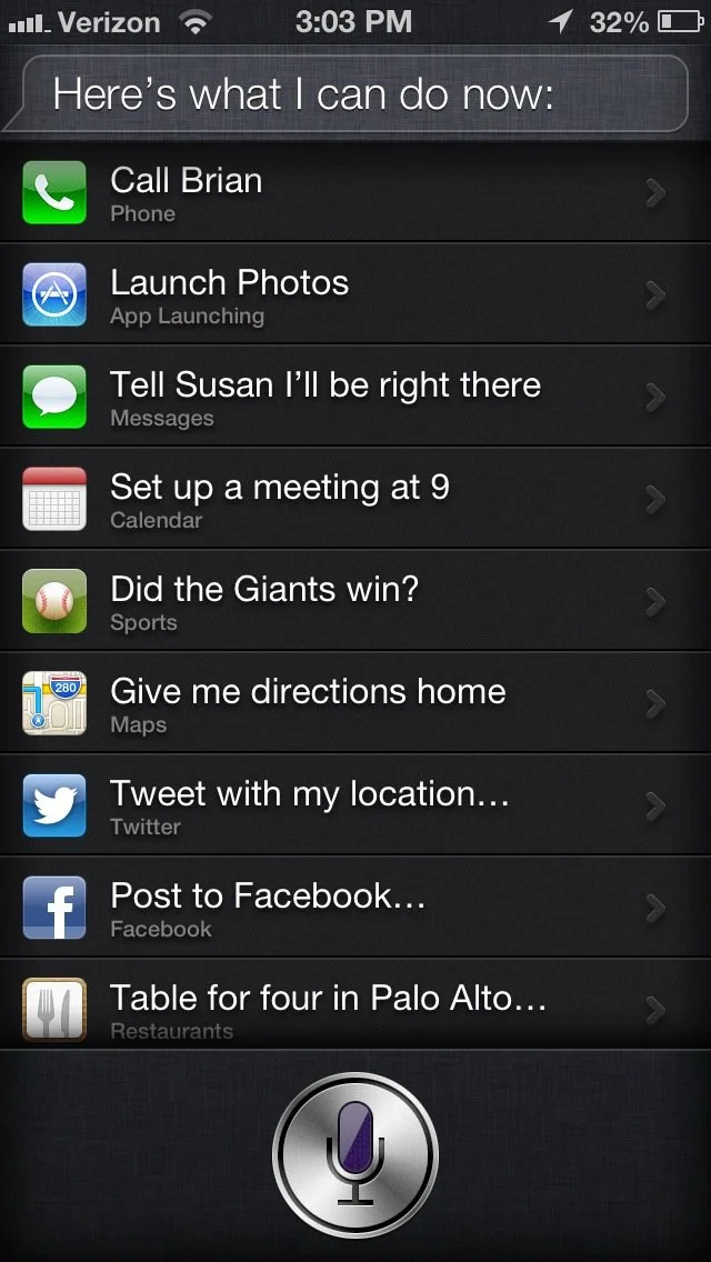 Siri's New Features iOS 6