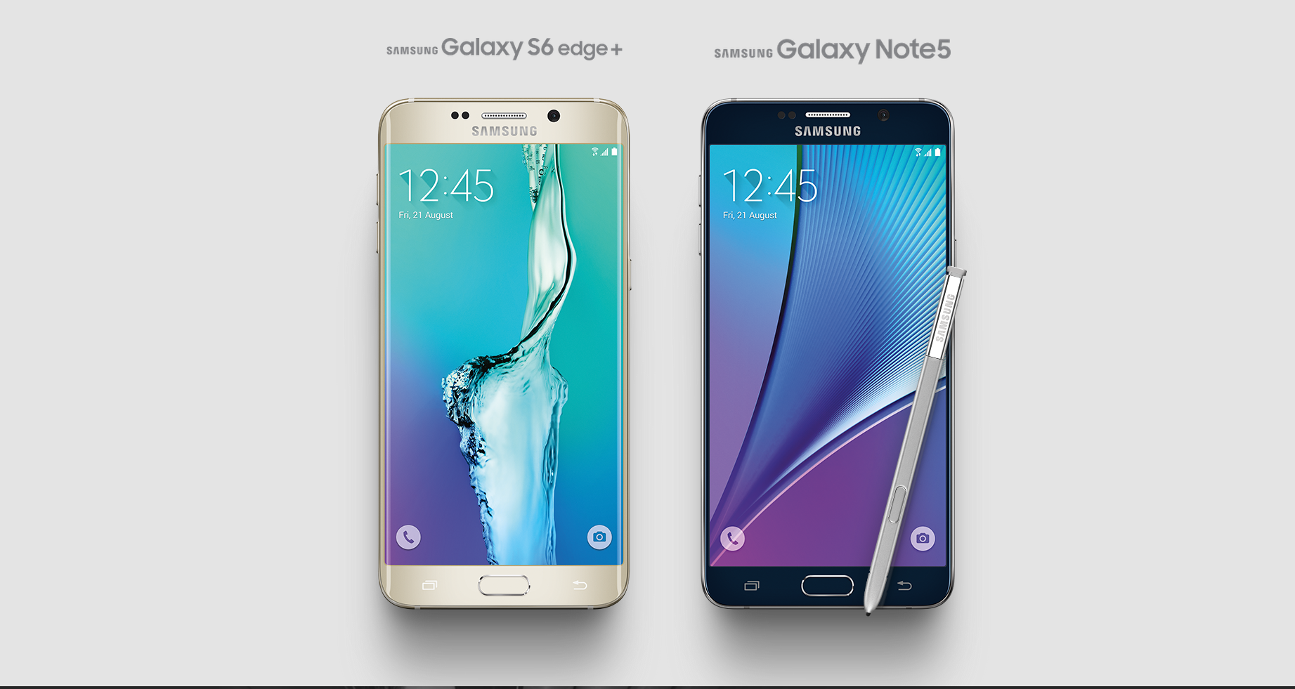 Samsung Galaxy Note 5 and S6 Edge Plus