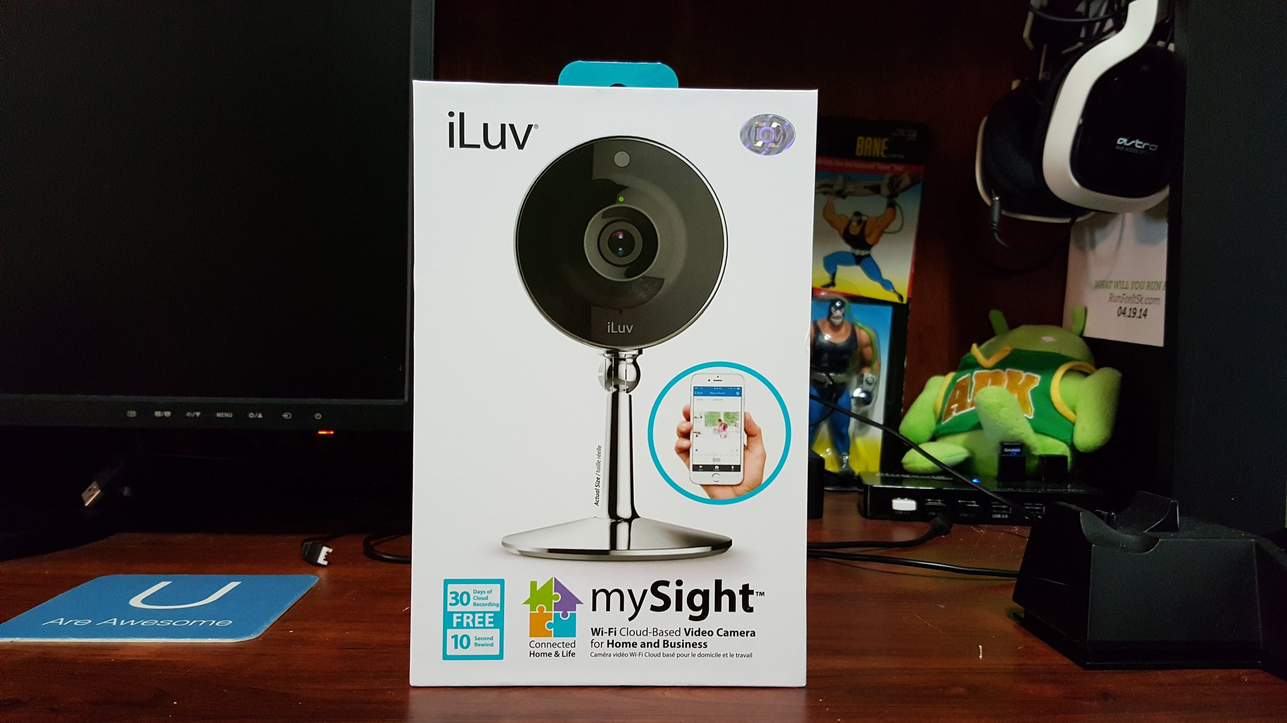 mySight by iLuv - home and business WiFi security camera