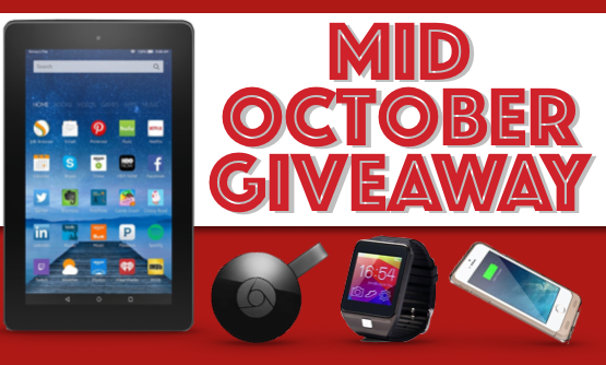 Mid October Tech Giveaway!