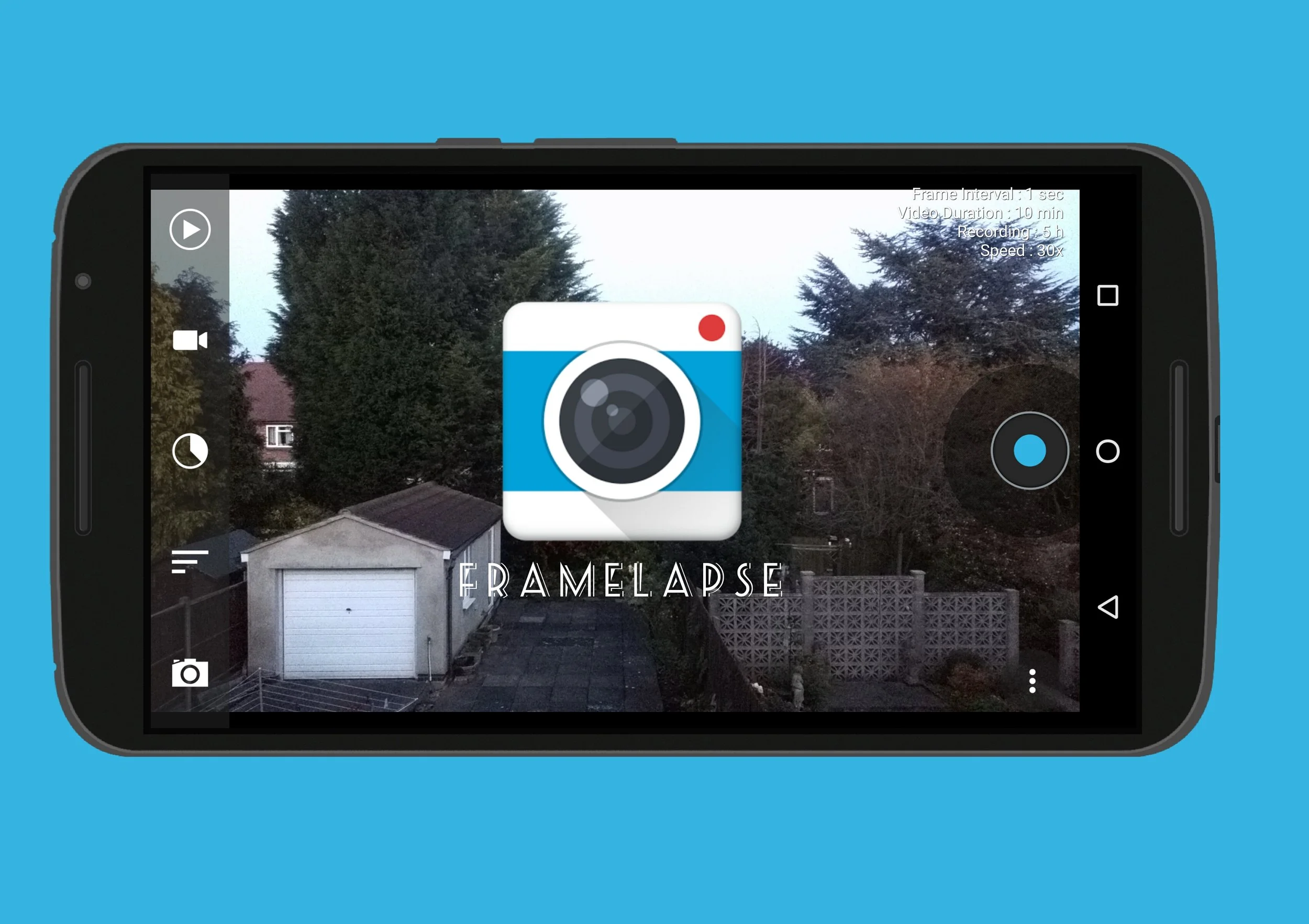 Create amazing time lapse videos on your Android devices