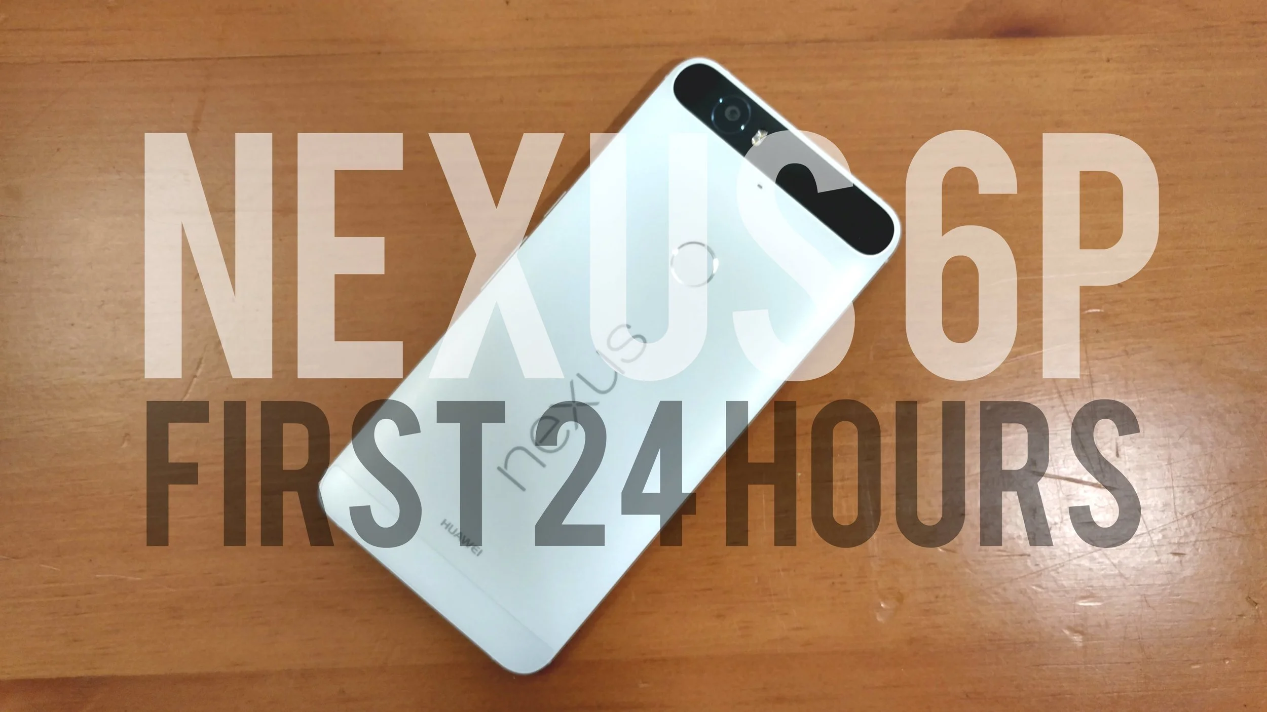 My first 24 hours with the Frost Nexus 6P