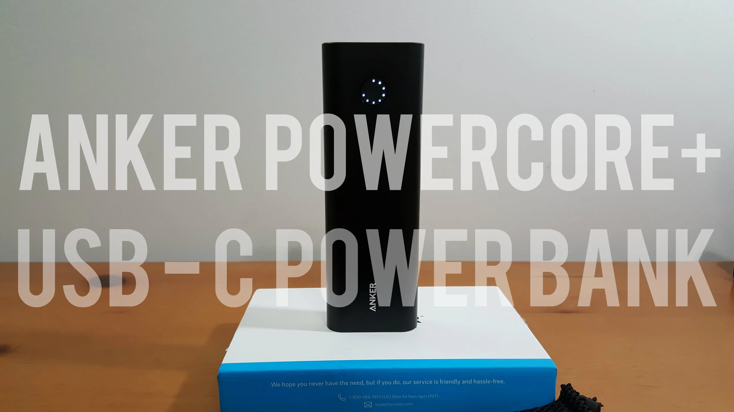Anker PowerCore+ 20100mAh USB C portable battery
