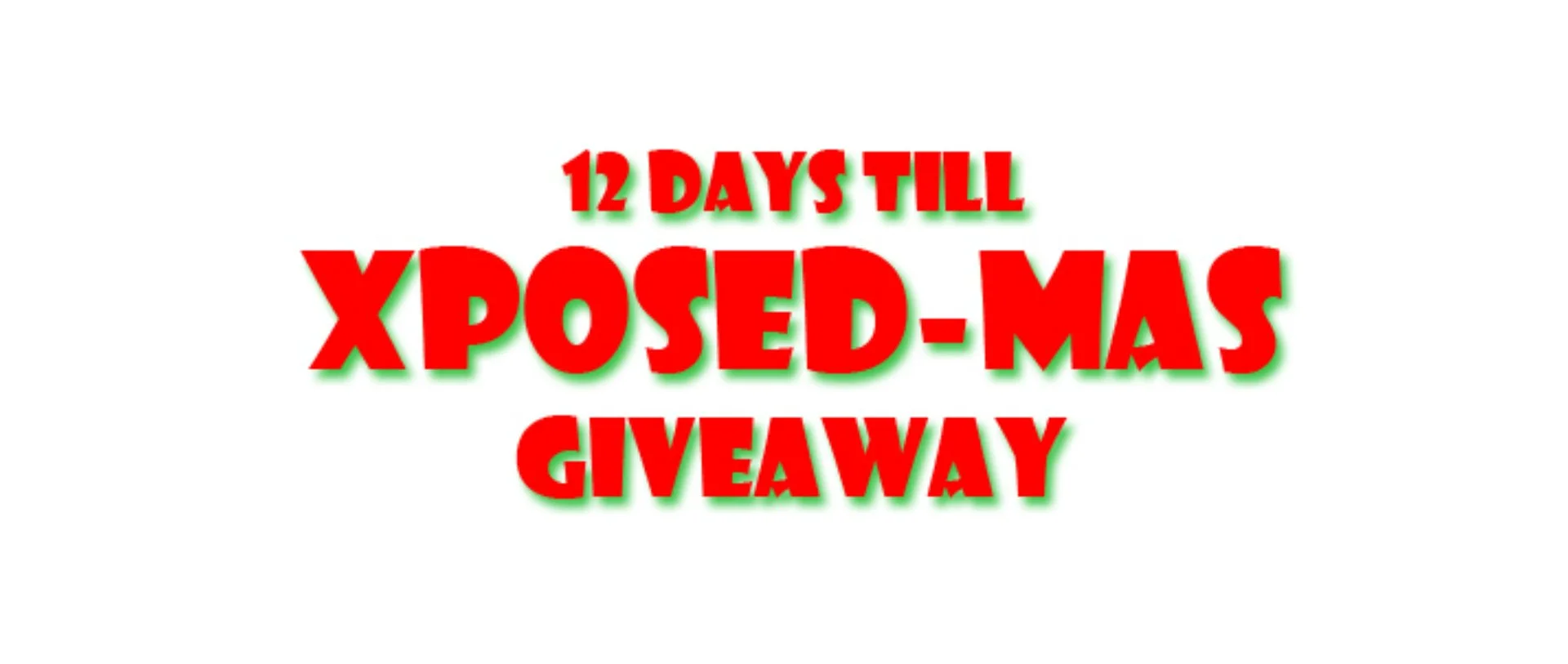 12 Days Till Xposed-mas Giveaway
