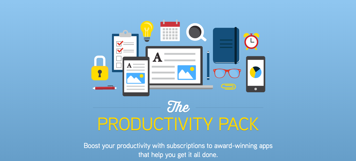 Get 'The Productivity Pack' for only $69 - includes Wunderlist, LastPass, Pocket, and More