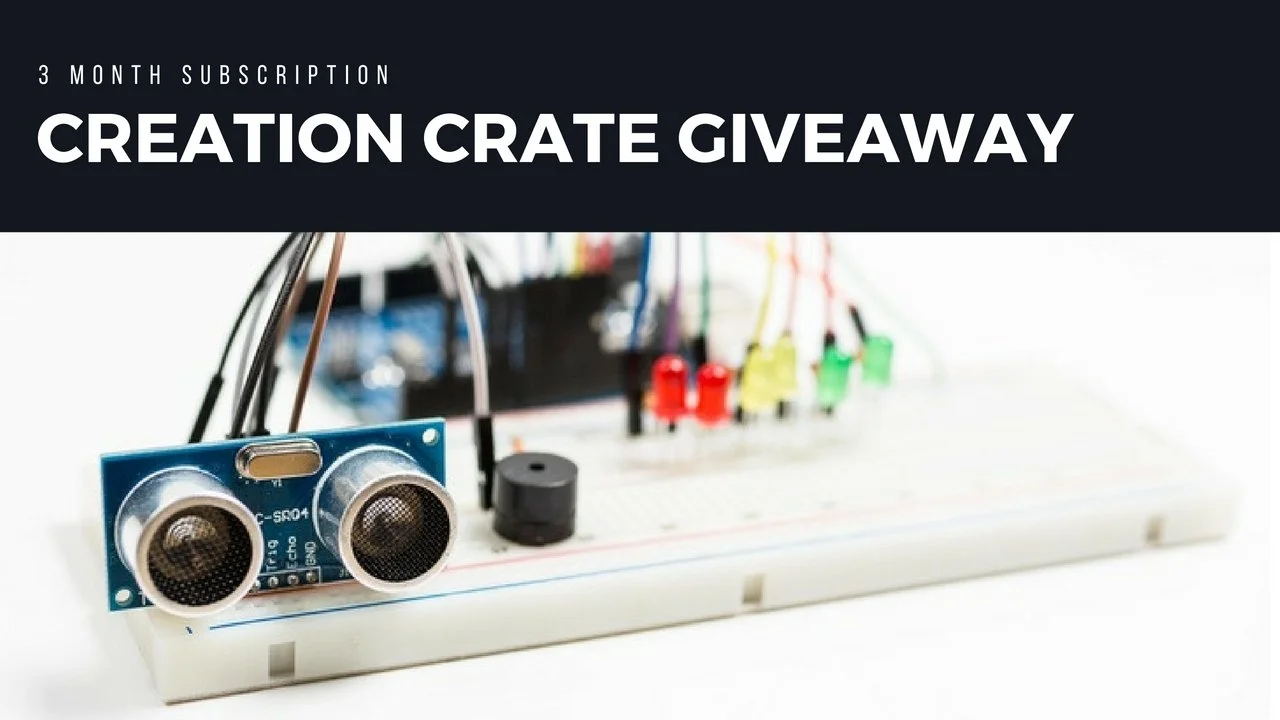 Creation Crate giveaway - 3 month subscription (International)