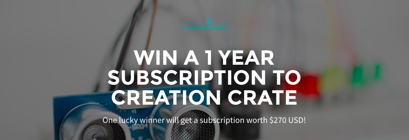 Creation Crate giveaway: 1 year subscription