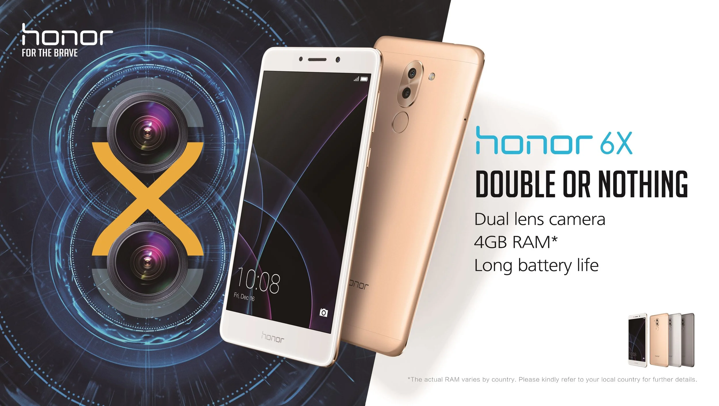 Honor 6X sweet meeting with Android 7.0 (Nougat)