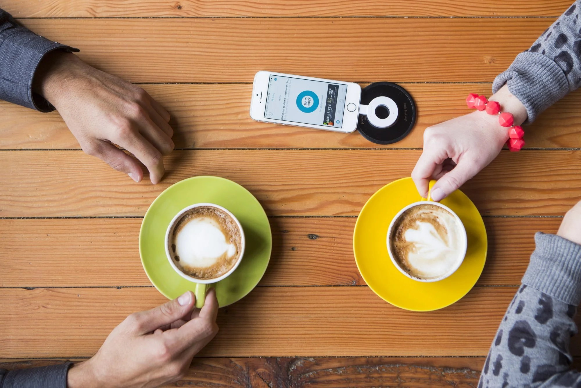 Powermat wireless chargers work with the new iPhone 8 and iPhone X