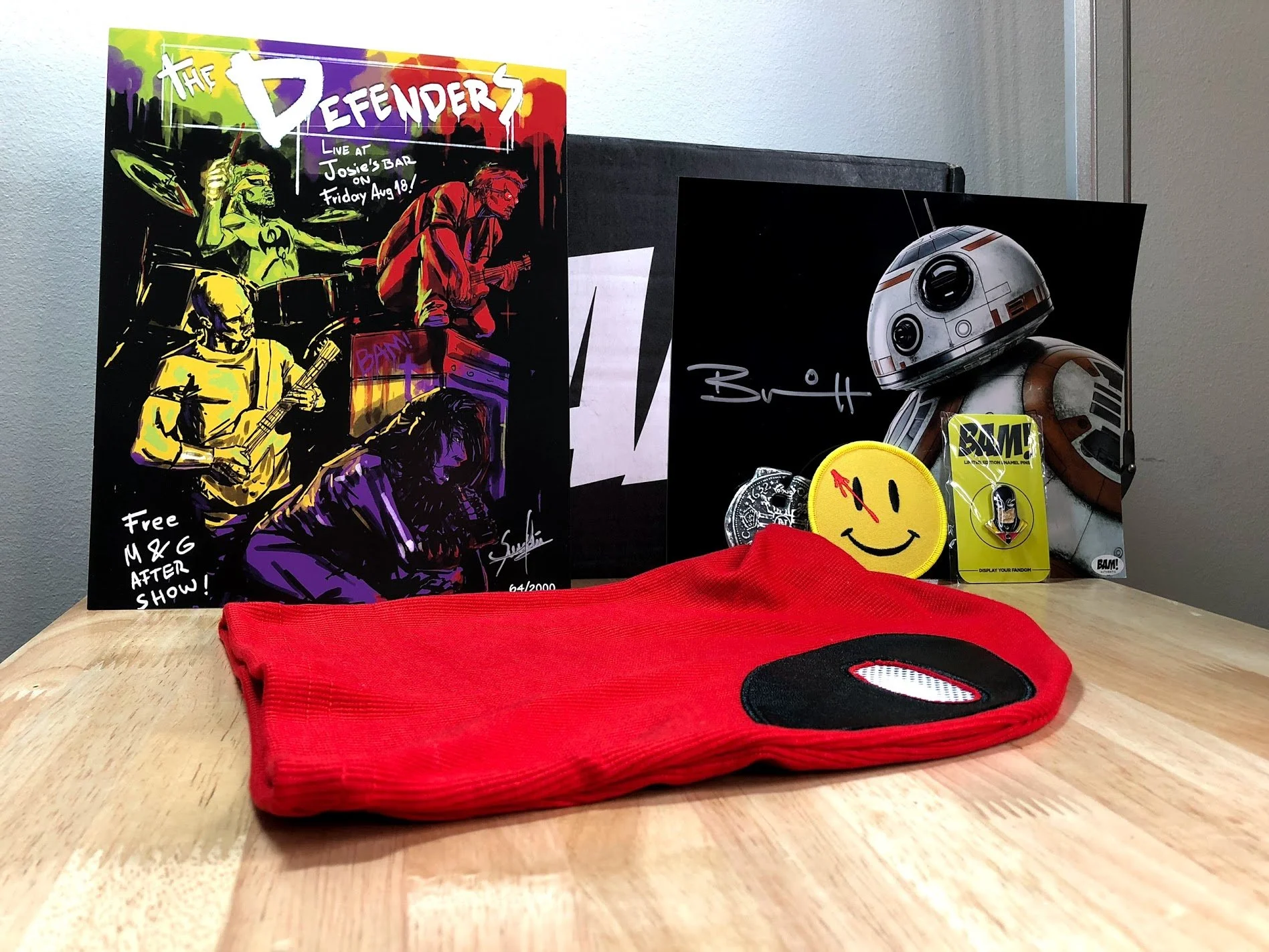 BAM BOX September 2017 - Star Wars, Deadpool, and more!