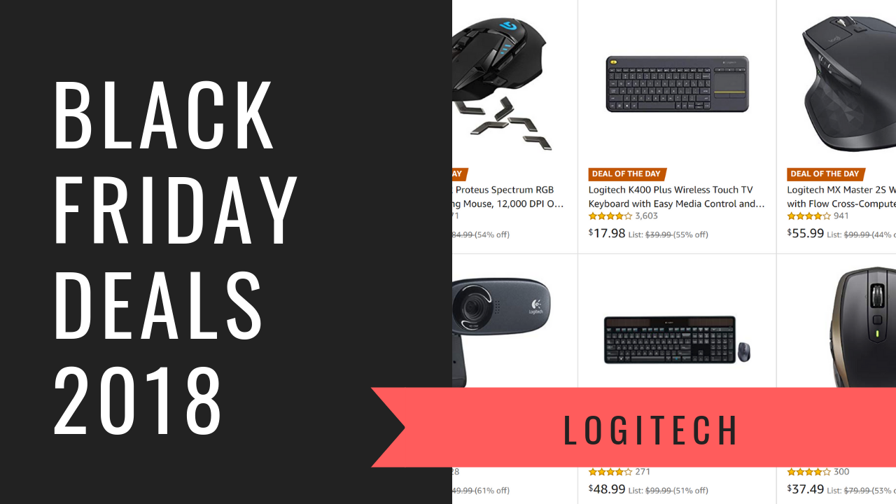 Early Black Friday Deal: Save over 50% off Logitech PC accessories
