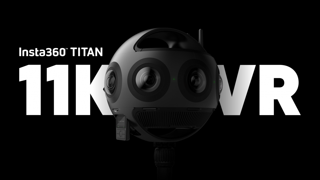 Insta360 Titan 11k camera built for cinematic VR