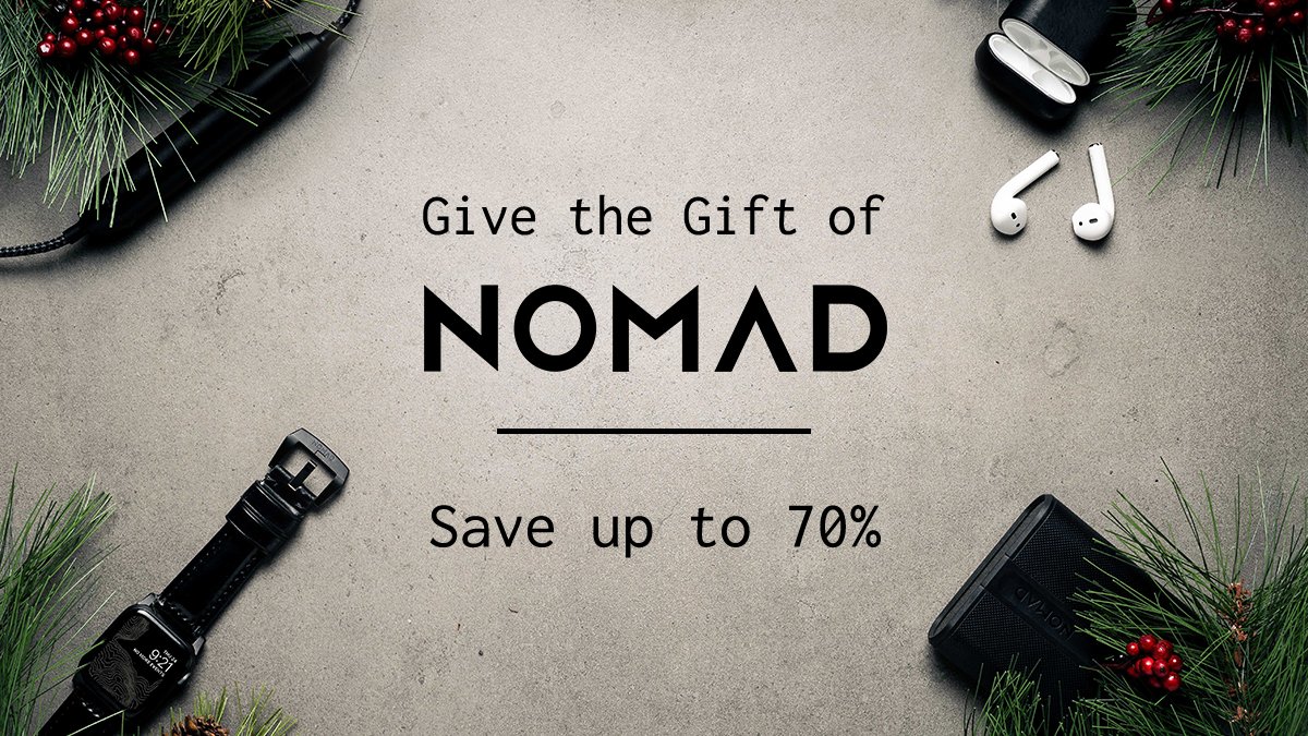 Nomad tech accessories Black Friday Deals