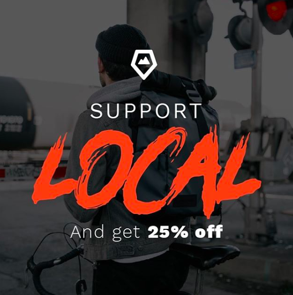 [DEAL] Support Local for 25% Promo Code to WANDRD