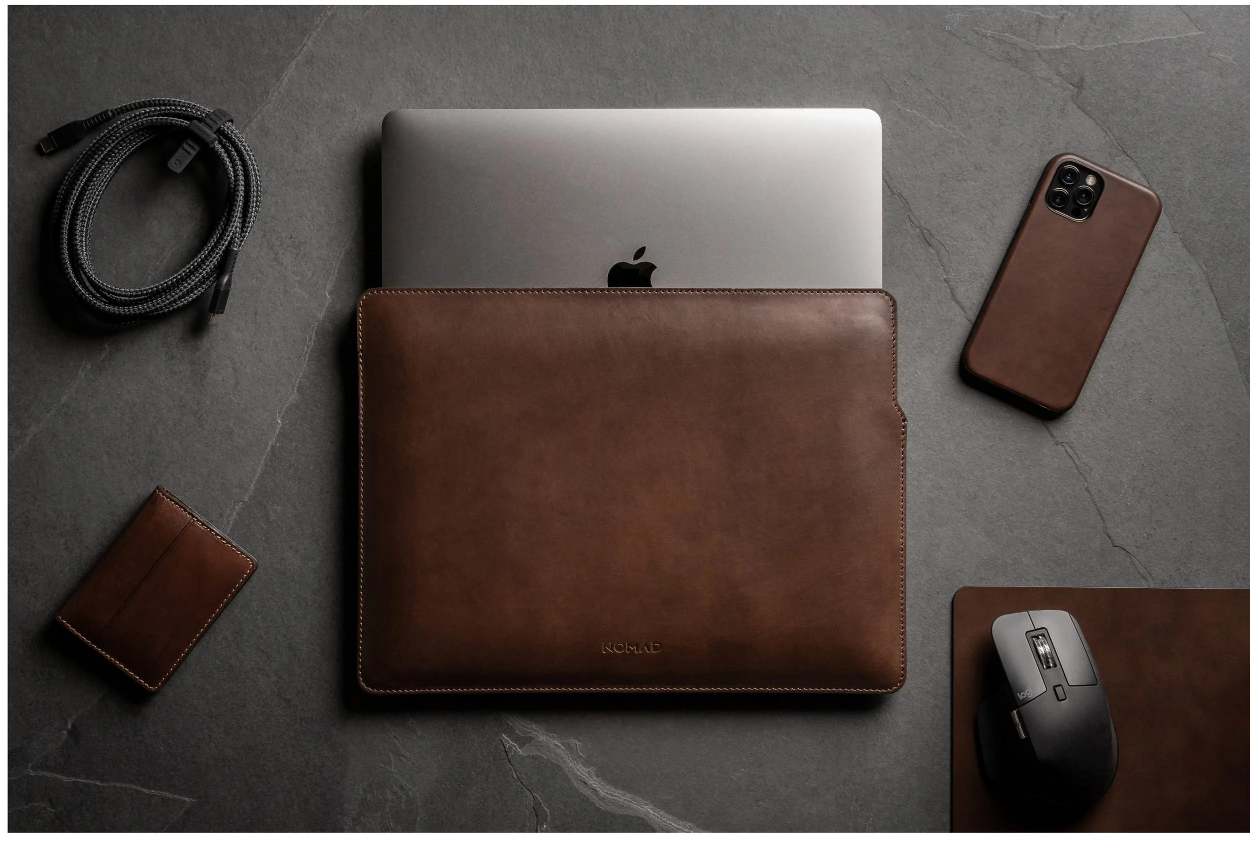 Leather all the things! Nomad releases new leather sleeve and mousepad
