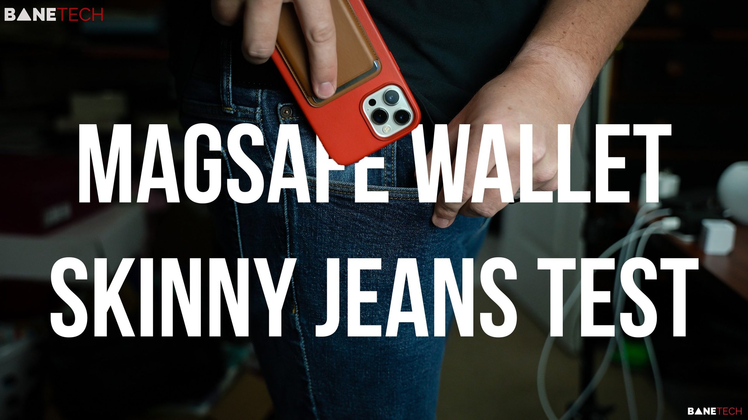 Will the Apple MagSafe Wallet fall off with skinny jeans?