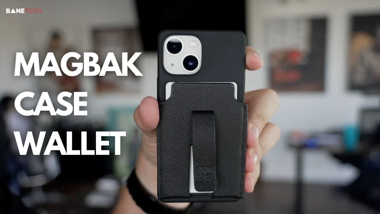 MagBak iPhone 13 case and wallet