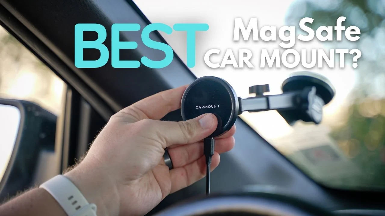The best MagSafe Car Mount Wireless Charging is CARMOUNT? [VIDEO]