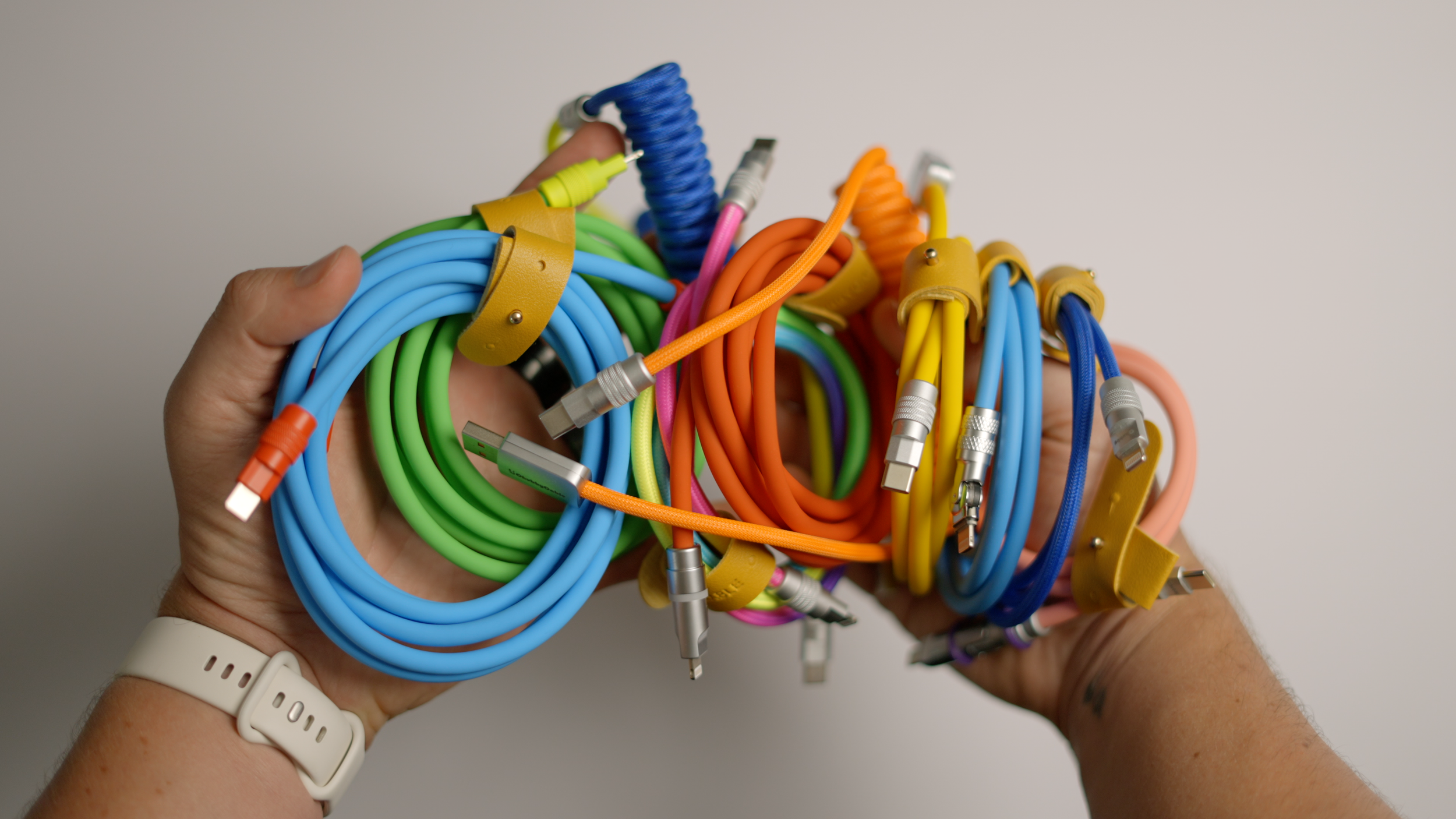 Millennials have a problem...cable hoarding - ChubbyCable to the rescue!
