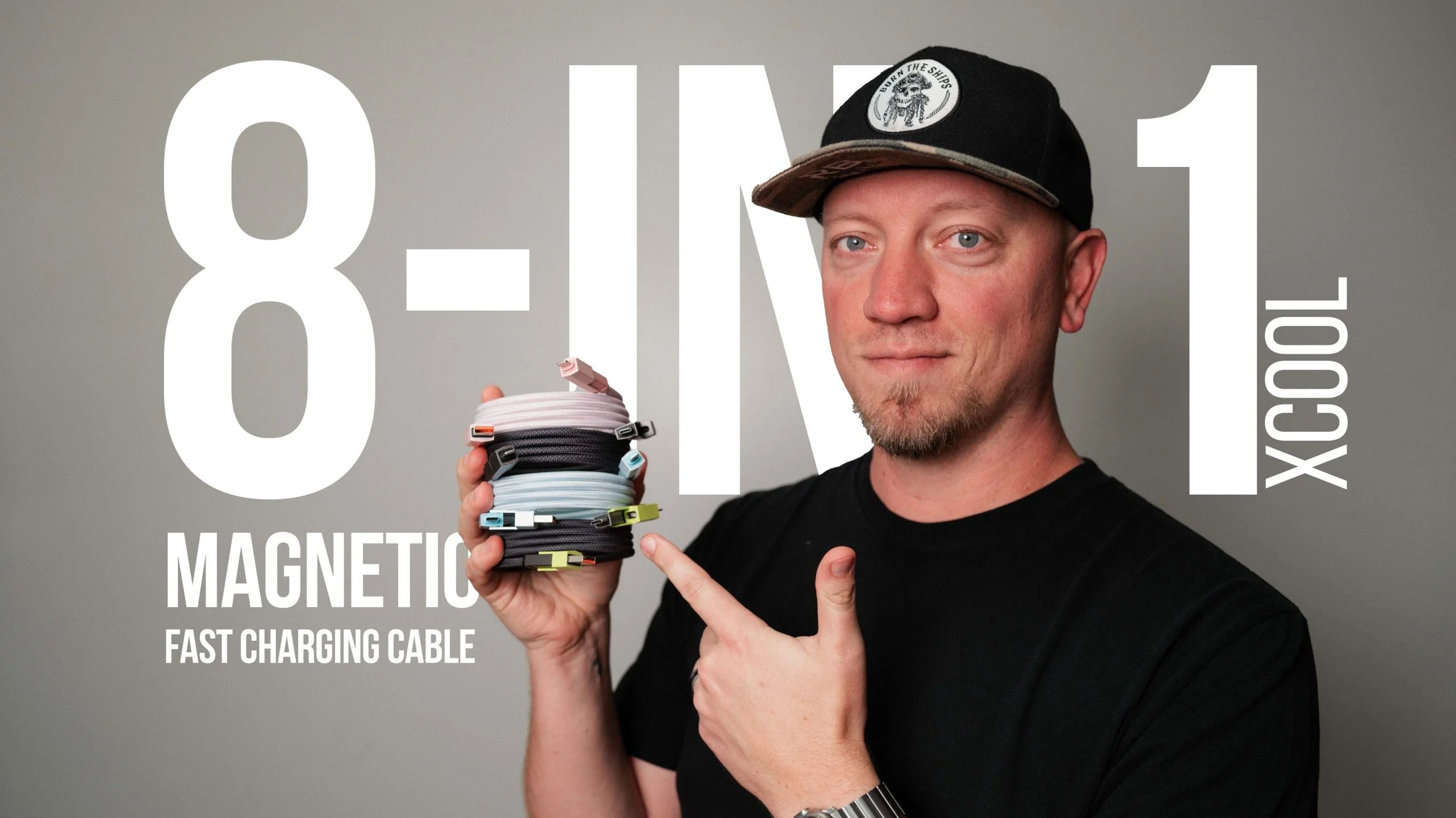 Declutter your life with xCool TheOne Cable. The ultimate all-in-one cable solution for creative entrepreneurs and tech enthusiasts.