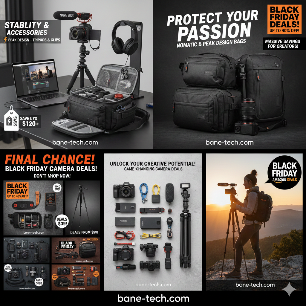 The Ultimate Black Friday Camera Deals Post for Content Creators: Massive Savings on Must-Have Gear!
