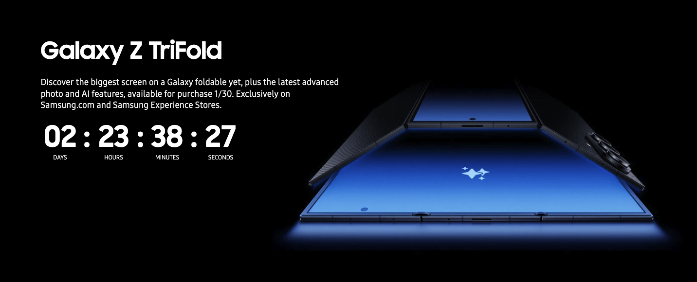 Samsung Shatters the Foldable Ceiling: Galaxy Z TriFold Arrives January 30, 2026