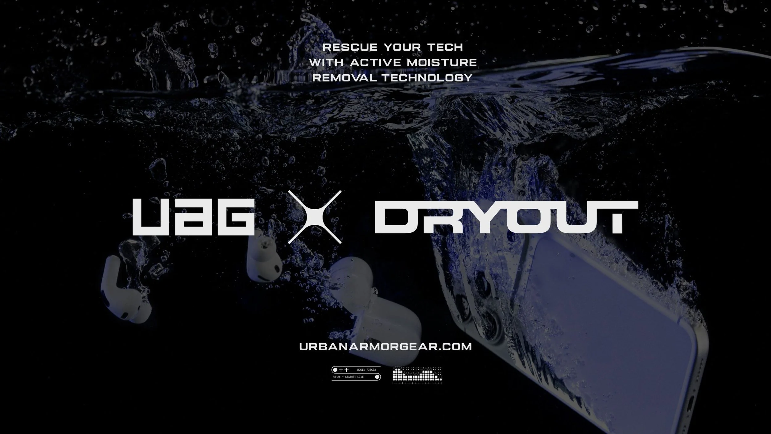 Don’t Panic, Just Protect: Meet the All-New UAG DRYOUT® Collection