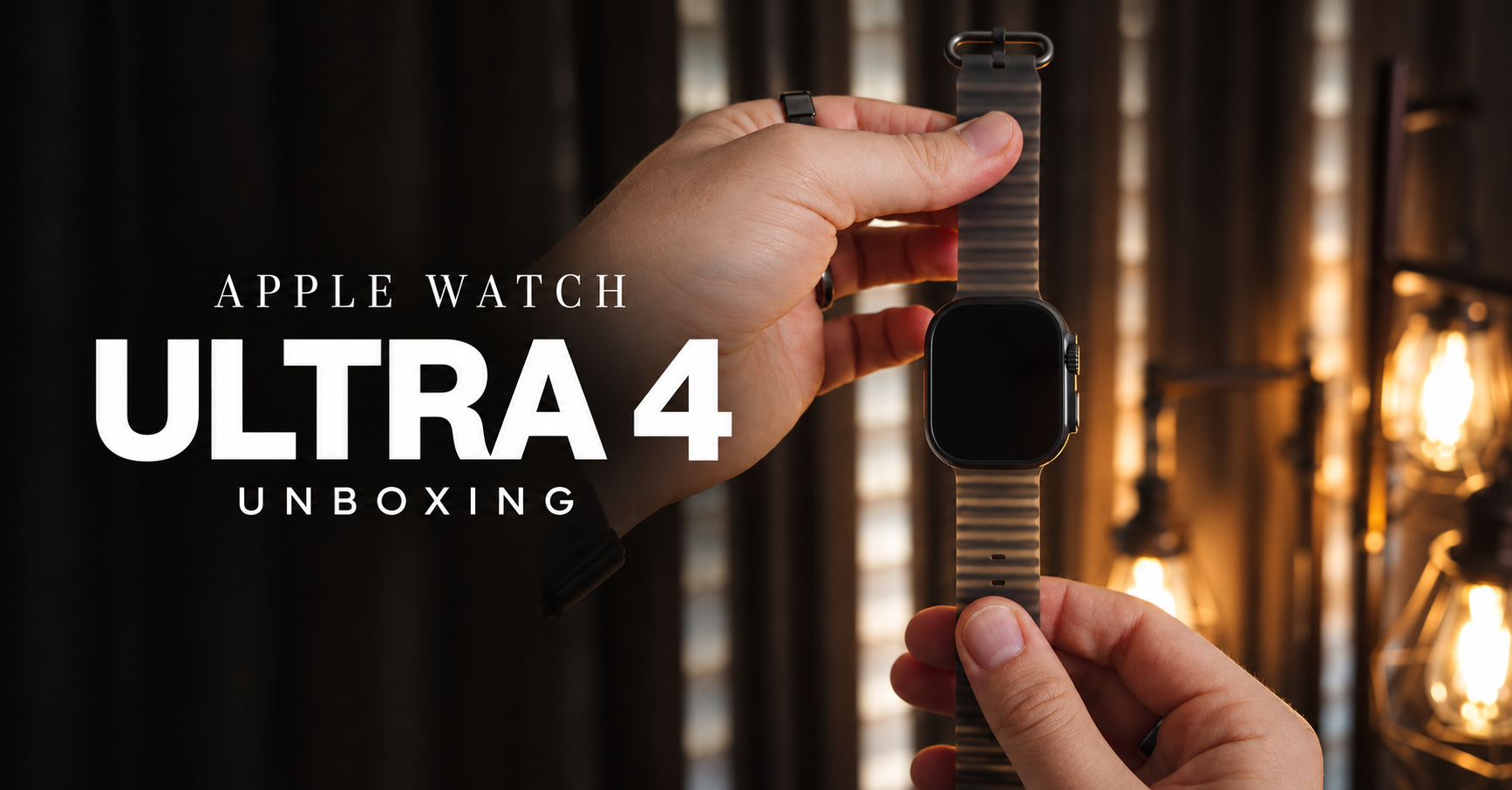 Apple Watch Ultra 4 Unboxing and First Look
